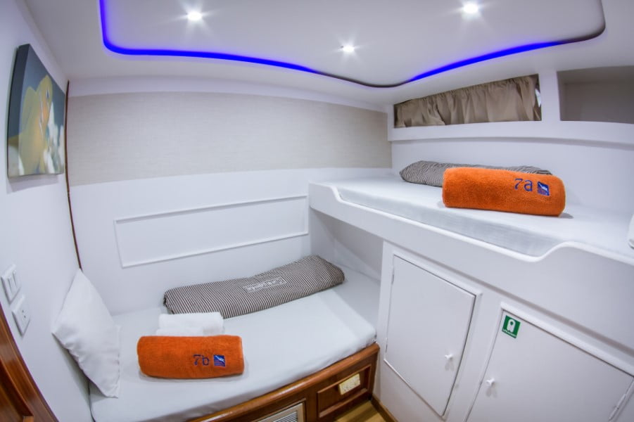 Zweibettkabine Unterdeck